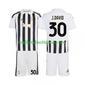 Maillot/Tenue Juventus Jonathan David 30 Enfant Domicile 2026/2027